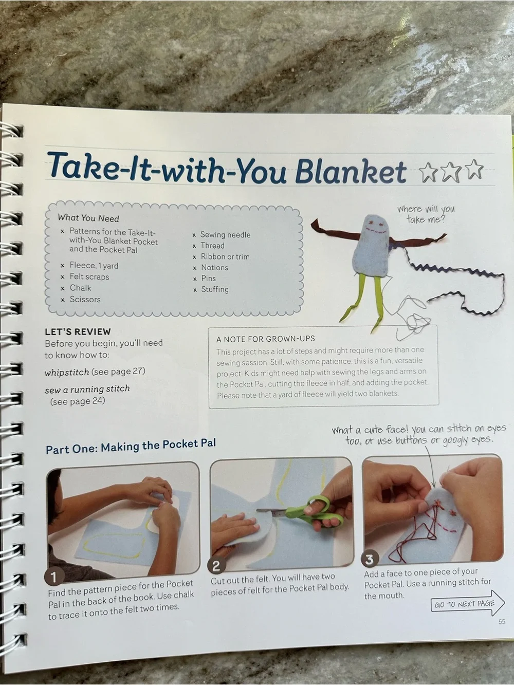 Sewing School Kids Book